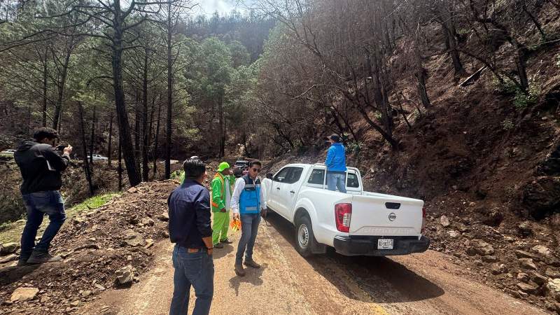 Restablecen circulación en la carretera Oaxaca- Tuxtepec