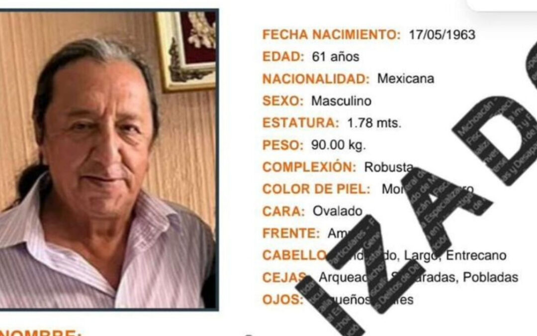 Hallan con vida a Ricardo Rodríguez, periodista reportado como desaparecido en Michoacán