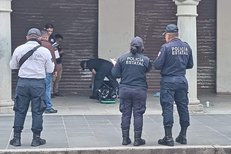 Muere un hombre en pleno zócalo de la Ciudad de Oaxaca