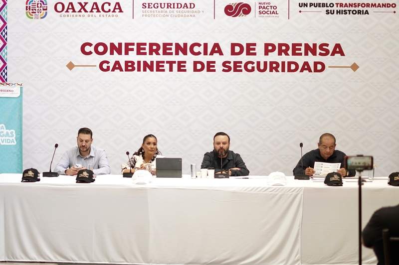 Oaxaca disminuye 10.83% en delitos de alto impacto en el primer semestre del año