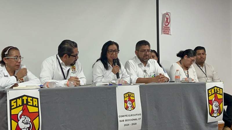 Trabajadores de la Subsección 07 piden bases antes de pasar al IMSS Bienestar