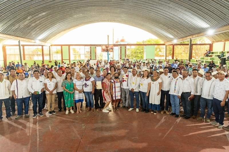 Con más de 27 mdp Gobierno de Oaxaca impulsa la transformación de San Agustín Chayuco