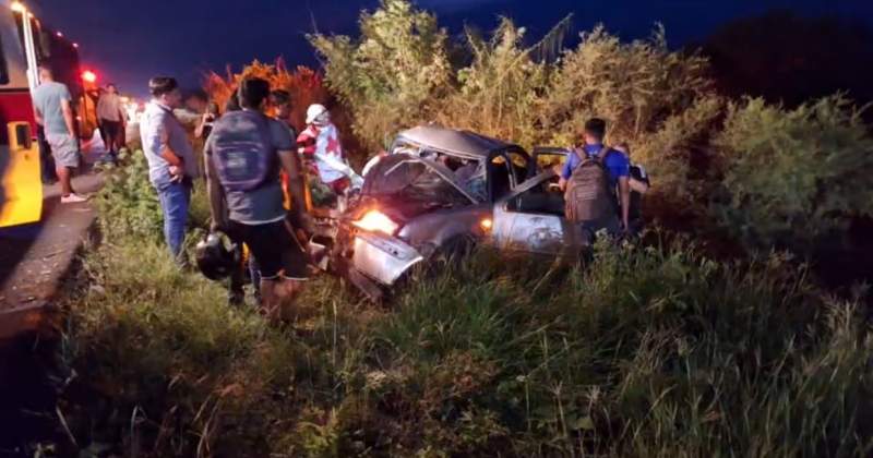 Muere una mujer tras quedar prensada en un accidente en el Istmo
