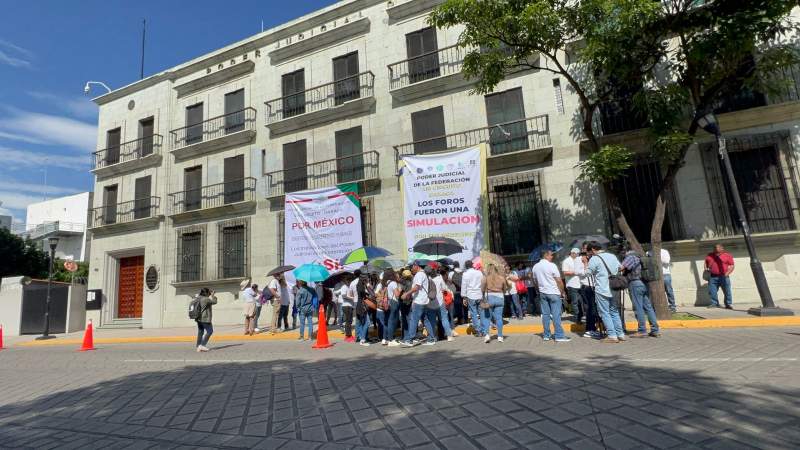 Ahora si; cierran sedes del Poder Judicial en el Llano tras segundo día de manifestaciones