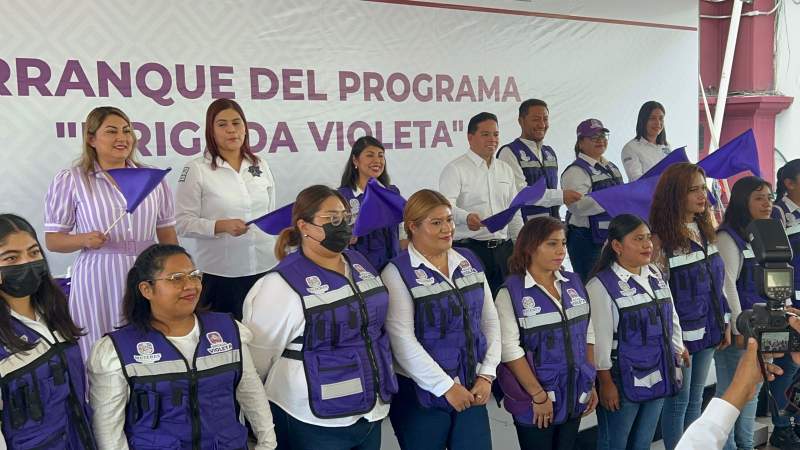 Arranca la Brigada Violeta en Santa Lucía del Camino