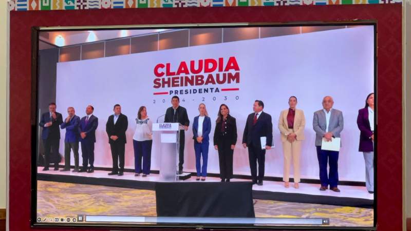 Califica Jara como favorable la reunión con Claudia Sheinbaum; le presenta varios proyectos