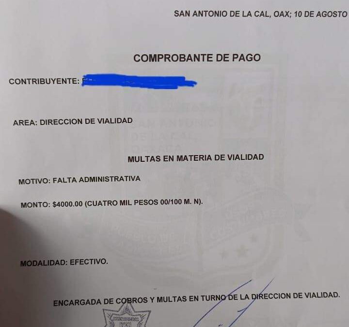 Denuncian abuso policial en San Antonio de la Cal