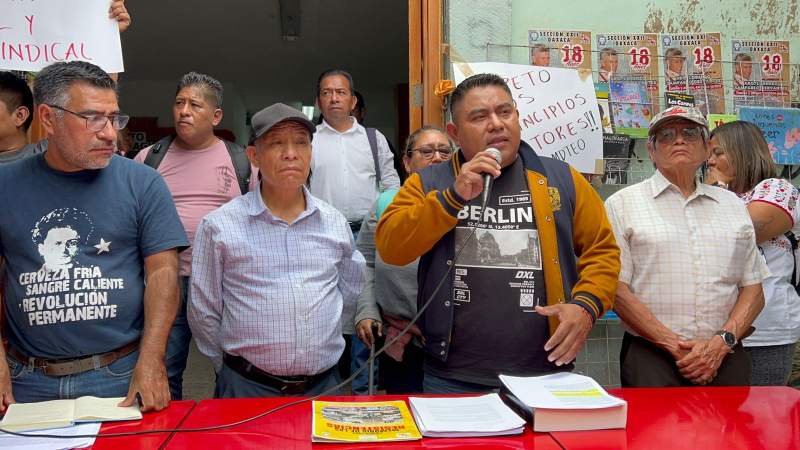 Maestro inhabilitados de la Sección 22, reconocen fraude de Eloy López y denuncian hostigamiento