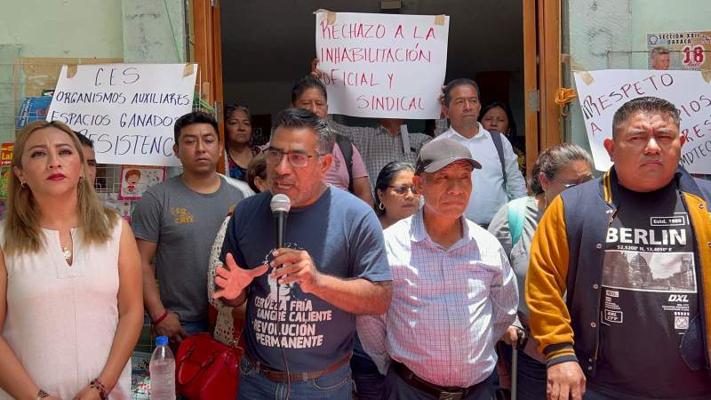 Maestros inhabilitados de la Sección 22 prevén que en asamblea se corrija su proceso