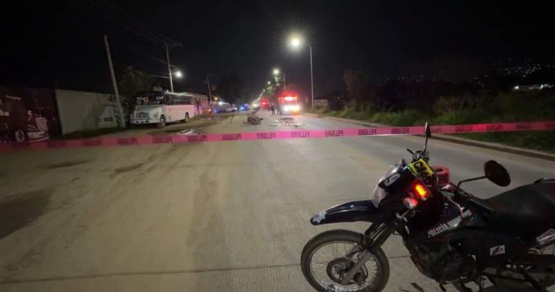 Muere motociclista tras ser arrollado por un automovilista