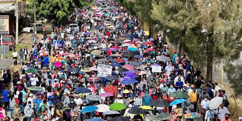 Sección 22 confirma marchas por el cambio de la presidencia de la República