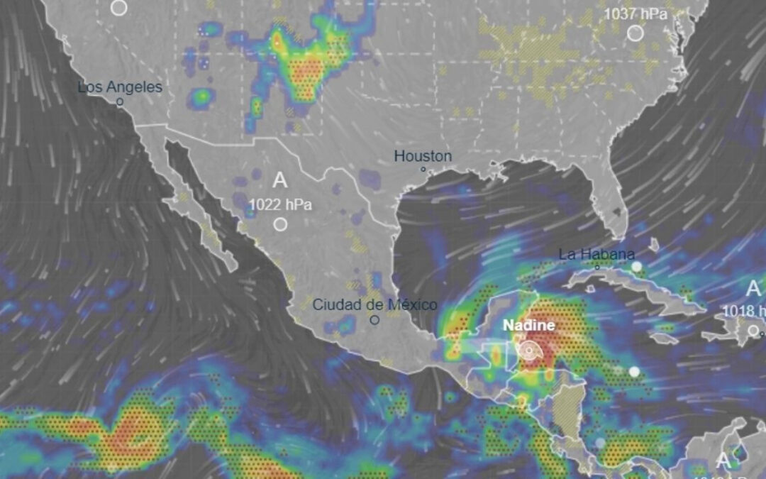 Se forma tormenta tropical Nadine; esta será su TRAYECTORIA y cuándo tocará tierra