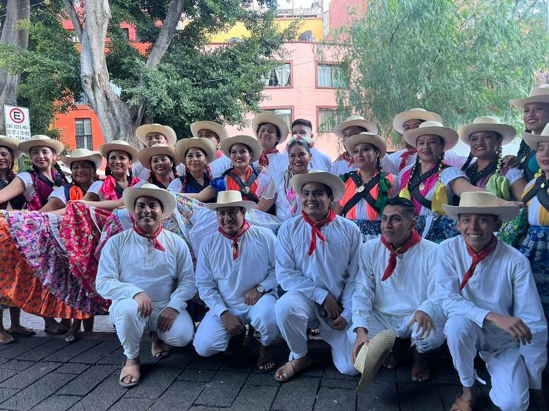 Con calenda, inicia Oaxaca su participación en el Festival Cervantino 2024 en Guanajuato