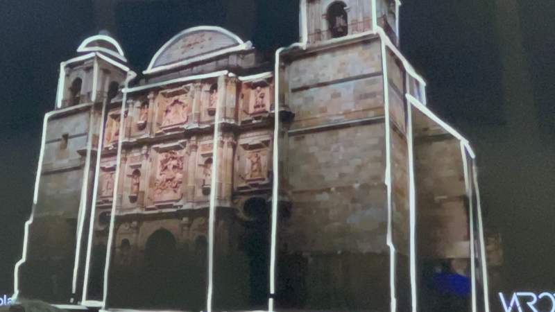 Iluminarán 10 monumentos históricos en Oaxaca