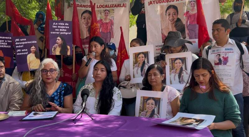 Madre de la activista Sandra Estefanía pide apoyo a Claudia Sheinbaum para localizar con vida a su hija