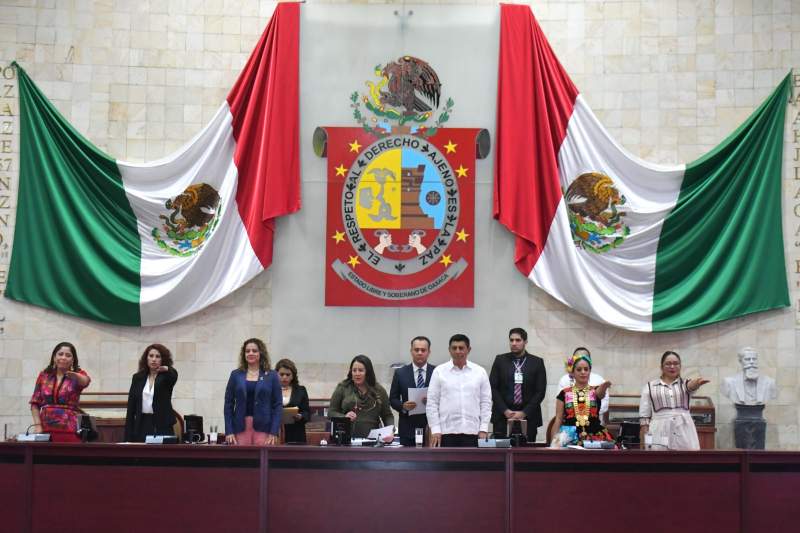 Instalan la LXVI Legislatura del Congreso de Oaxaca