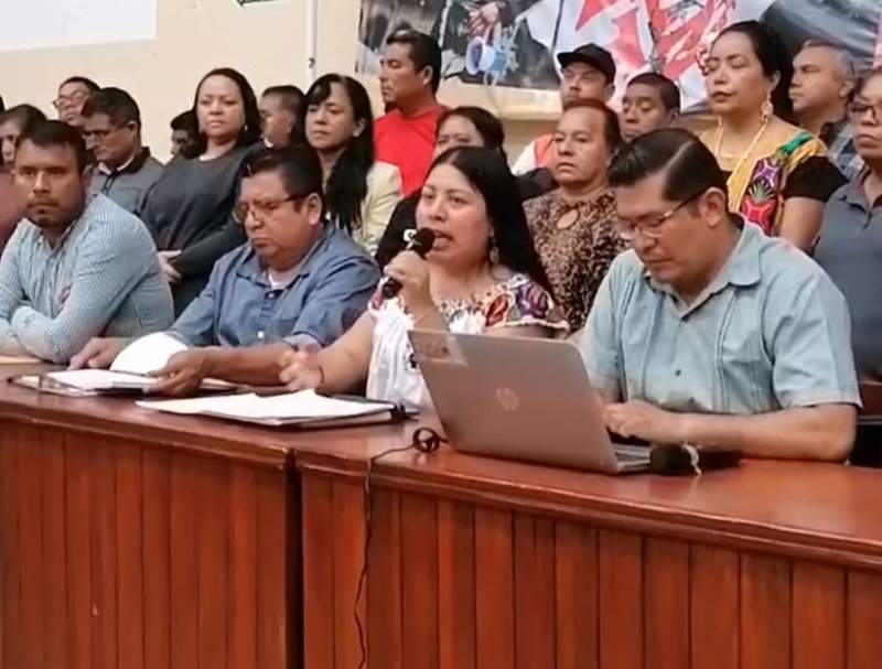 Prevé Sección 22 nueva movilización en la CDMX en 09 de diciembre