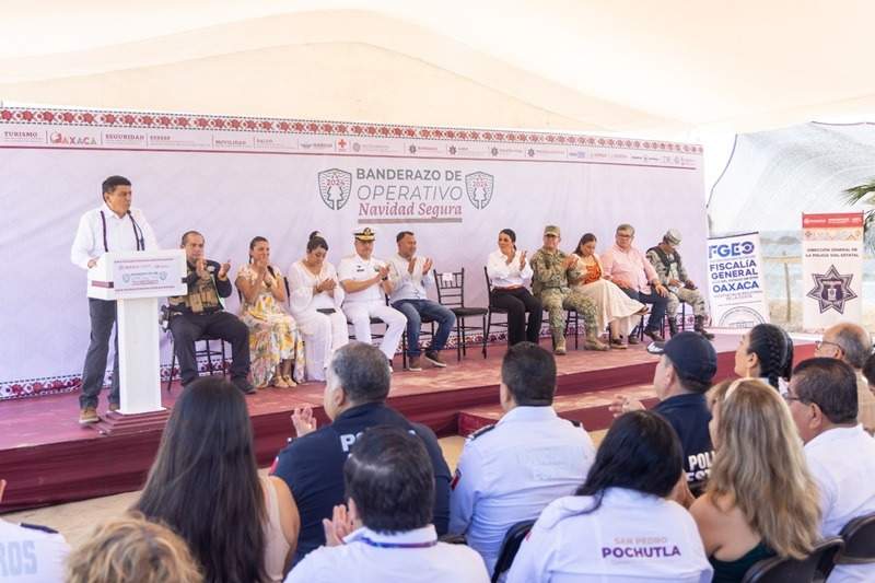 El Gobernador de Oaxaca pone en marcha el Operativo Navidad Segura 2024