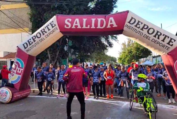 Realiza la DDHPO carrera atlética Por Los Derechos Humanos