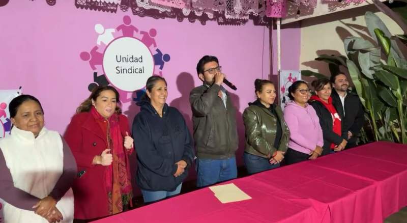 Recibe planilla rosa constancia de ganadores de la elección de burócratas; la blanca señala que es ilegal