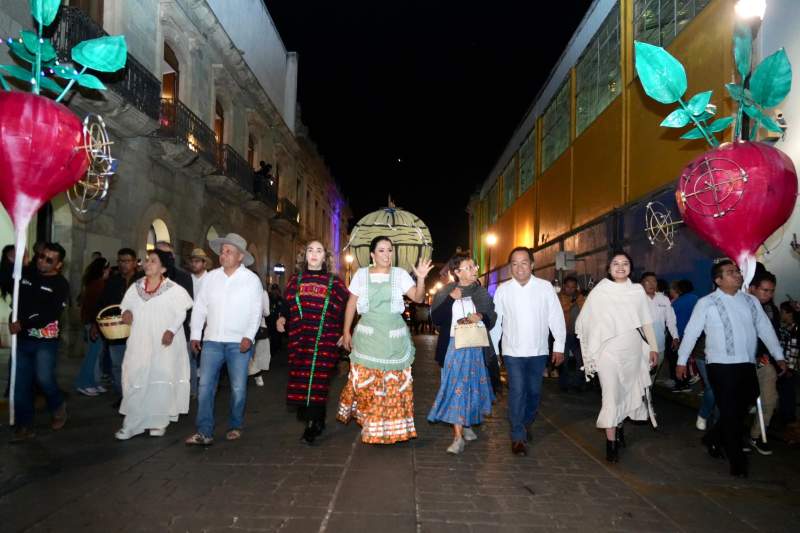 Saymi Pineda lidera el Convite previo a la Noche de Rábanos 2024