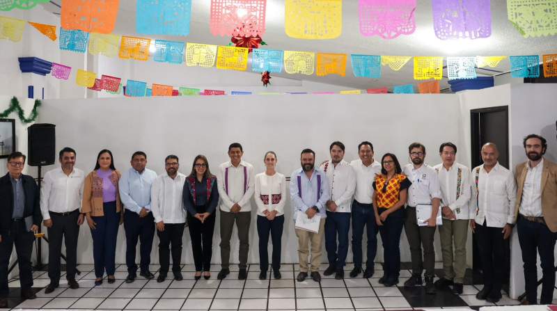 Se reúne Jara con Claudia Sheinbaum para impulsar los proyectos estratégicos para Oaxaca