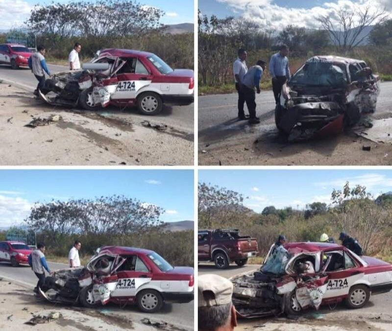 Deja tres muertos en accidente ocurrido Miahuatlán