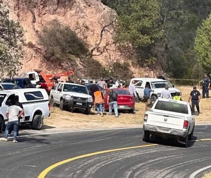 Elementos de la Fiscalía fallecieron en accidente en la Mixteca
