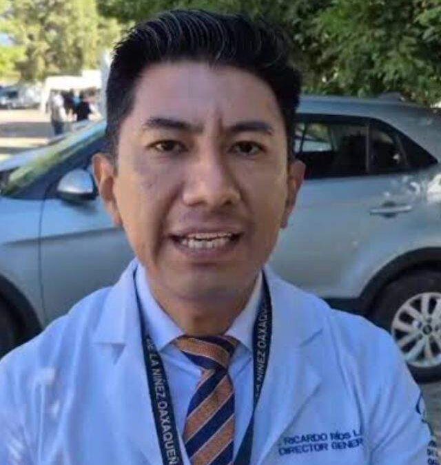 Respalda el gobernador al director del Hospital de la Niñez Oaxaqueña para que se mantenga en el cargo