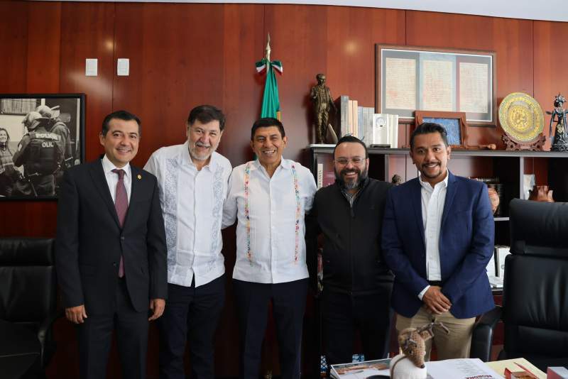 Se reúne Jara con Gerardo Fernández Noroña en la CDMX