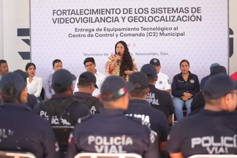 Fortalecimiento de la seguridad en Xoxocotlán, prioridad para la administración de Nancy Benítez