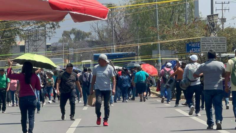 Sección 22 y CNTE pedirán mesa con Claudia Sheinbaum en su próxima jornada de lucha; levantan bloqueos