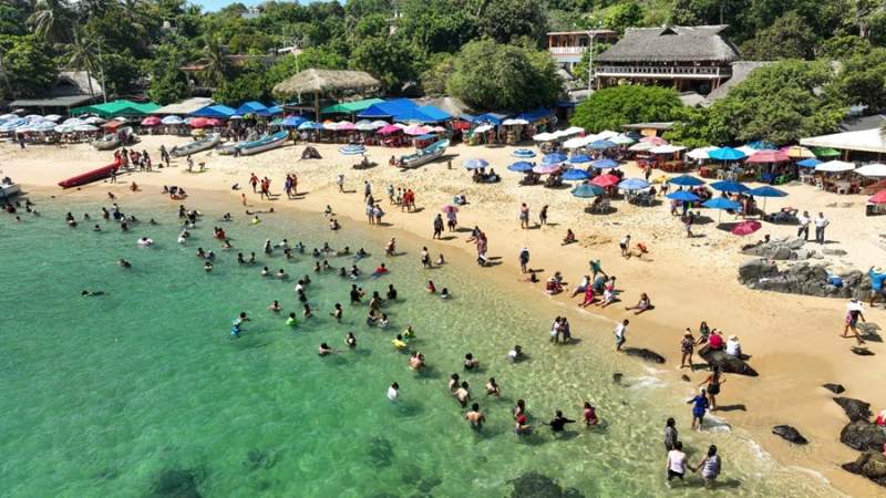 Reciben destinos turísticos de Oaxaca a más de 70 mil turistas en primer puente del año: Sectur