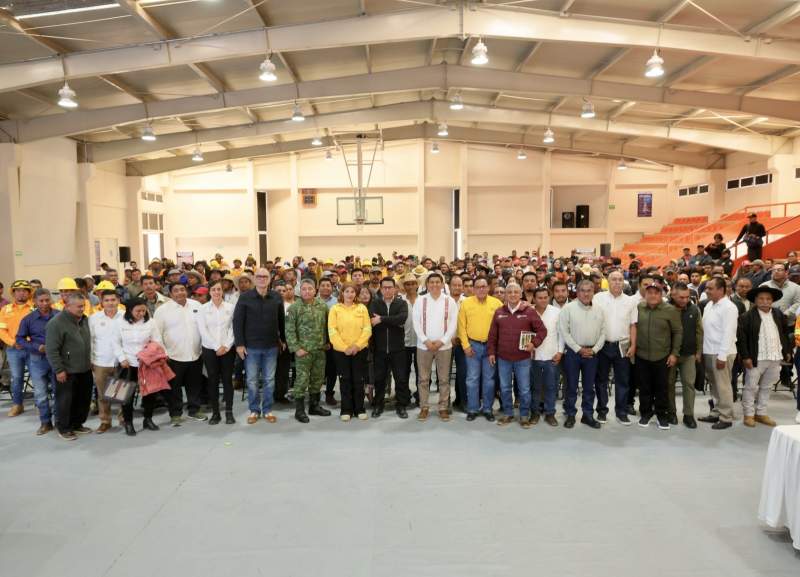 Encabeza Salomón Jara Sesión de Instalación del Subcomité de Prevención y Combate de Incendios Forestales en la Mixteca
