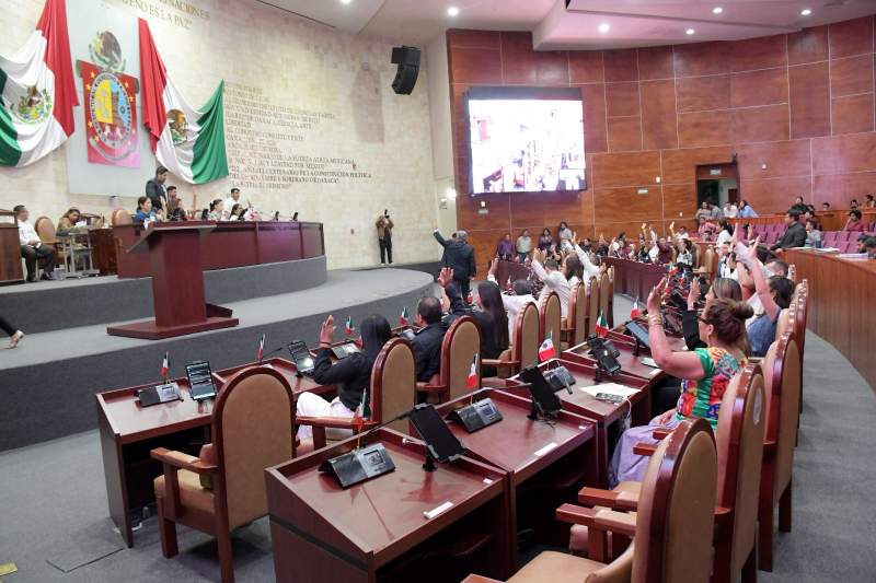 Avala Congreso de Oaxaca reforma constitucional para garantizar apoyo económico a las y los jóvenes