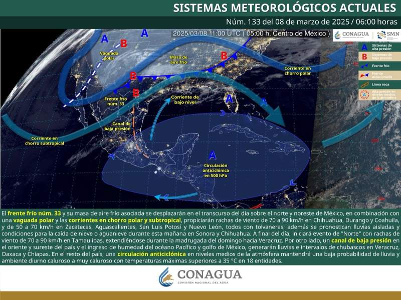 Persistirá ambiente caluroso en la entidad oaxaqueña