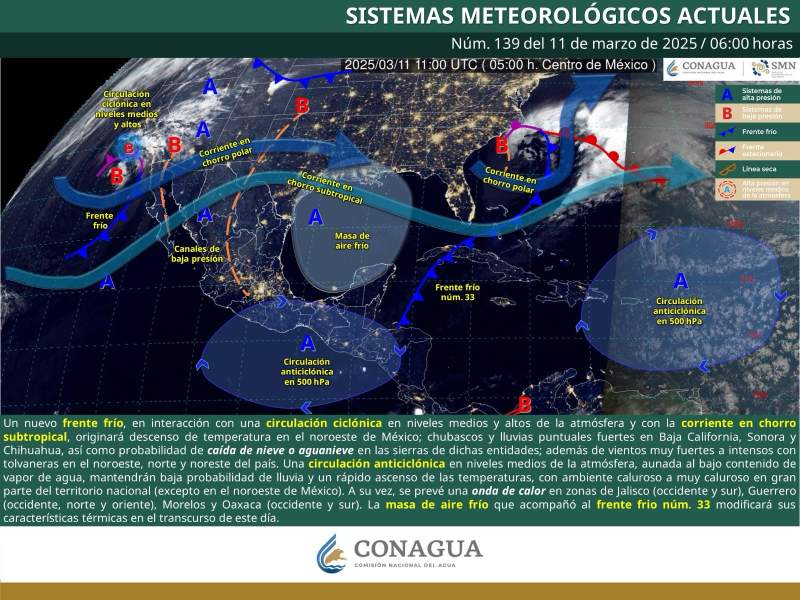 Pronostican ambiente seco y caluroso en gran parte del territorio oaxaqueño