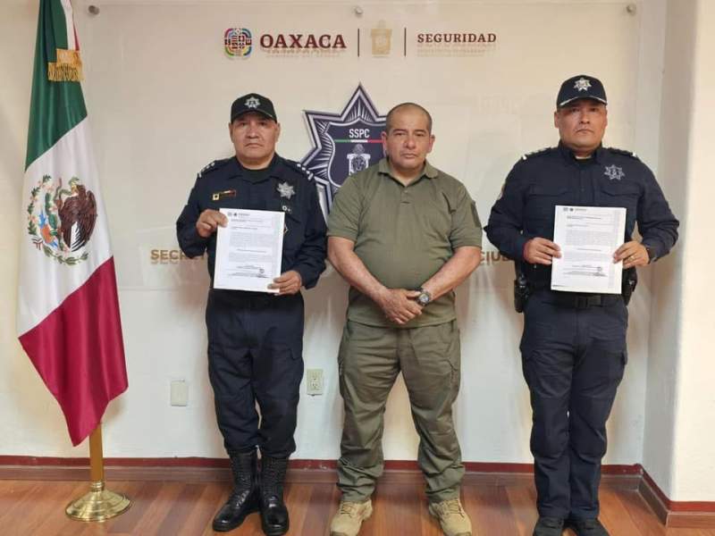 Rinde protesta nuevo Comisionado y Jefe de Estado Mayor de la Policía Estatal