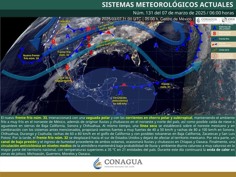 Se prevé ambiente caluroso en las próximas 48 horas en Oaxaca