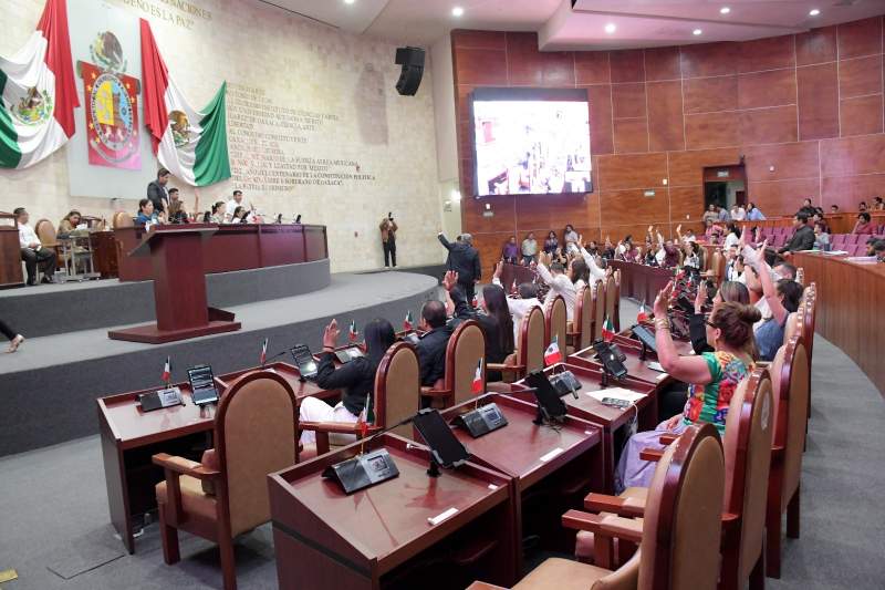 *Aprueba Congreso de Oaxaca reforma al Poder Judicial del Estado*