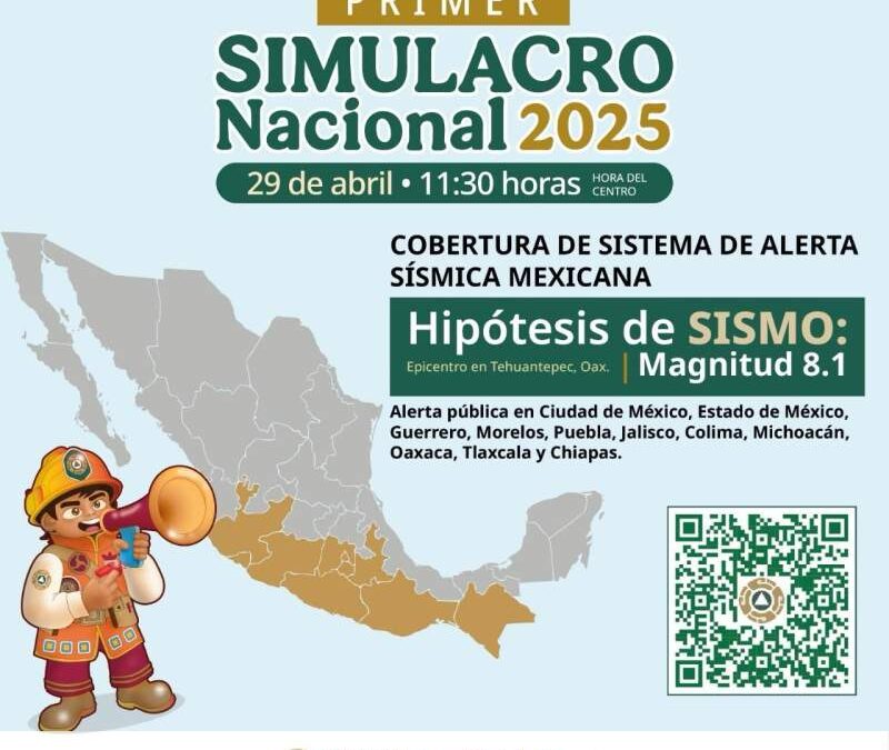 Este martes sonarán las alertas sísmicas en Oaxaca
