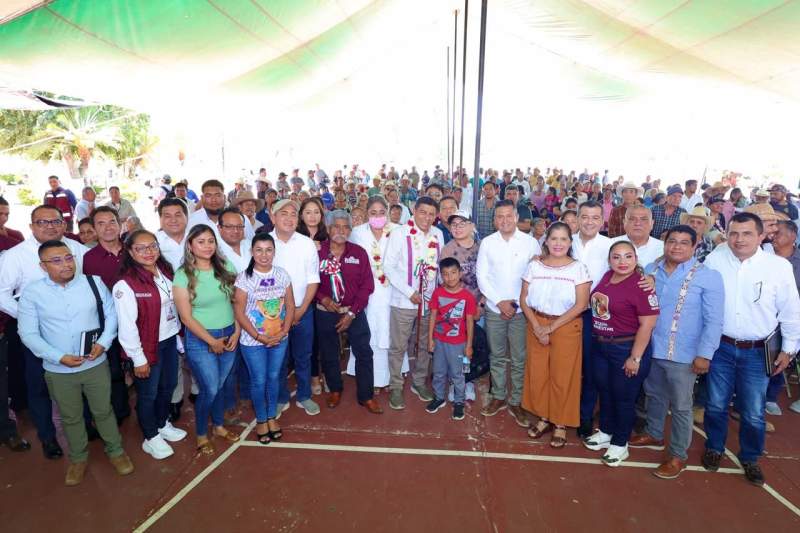 Impulsa Gobierno de Oaxaca soberanía alimentaria de Santa Gertrudis con más de 2.5 mdp