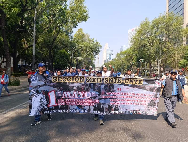 Contiene alrededor de 69 puntos el pliego de la Sección 22; piden aumento salarial del 100 %