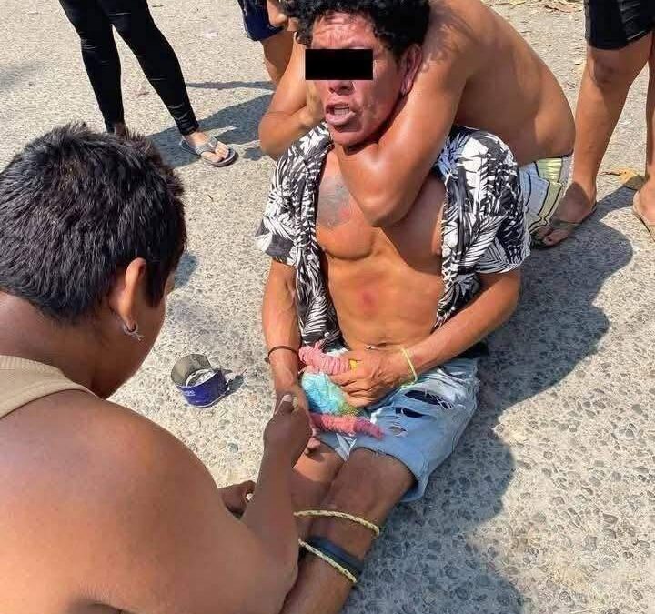 Detienen a un hombre que intentó abusar de una mujer en Tehuantepec