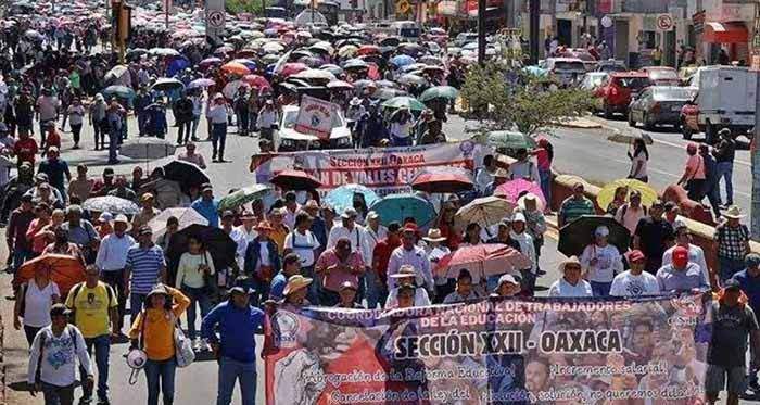 Al parecer la CNTE y la Sección 22 levantarán paro en próximas horas