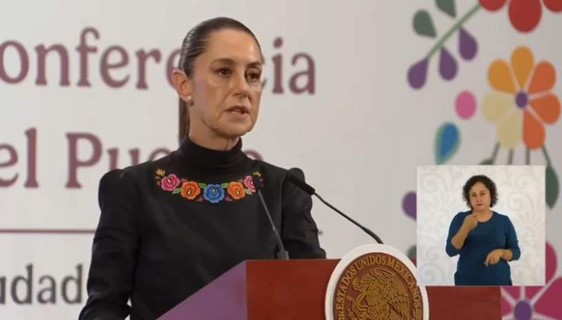 Anuncia presidenta Claudia Sheinbaum viaje a las zonas afectadas de Oaxaca por Erick