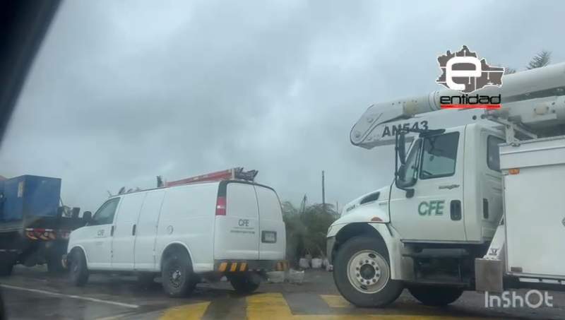 Brigadas de CFE se trasladan a la Costa Oaxaqueña