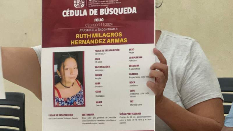 Piden apoyo para localizar a la menor Ruth Milagros Hernández, denuncian omisión