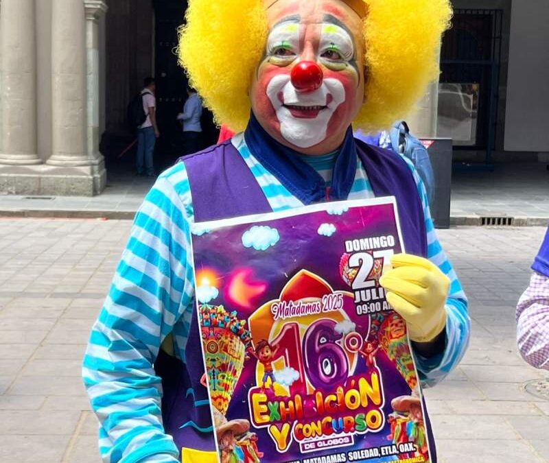 Anuncian la Feria del Globo de Papel en Matadamas, Soledad Etla