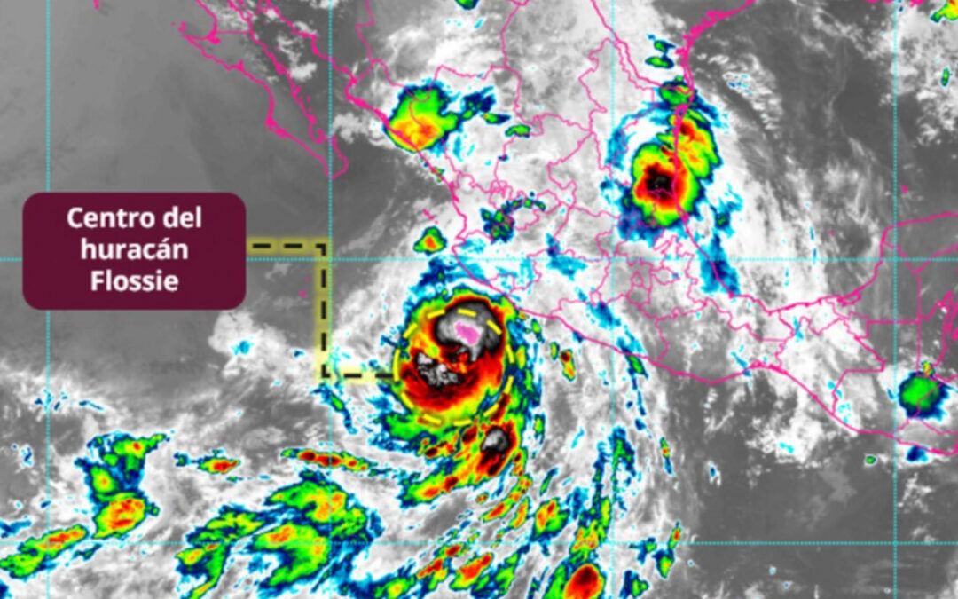 Huracán «Flossie» se intensificará hoy 1 de julio, ¿qué entidades serán afectadas por lluvias?